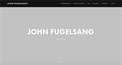 Desktop Screenshot of johnfugelsang.com